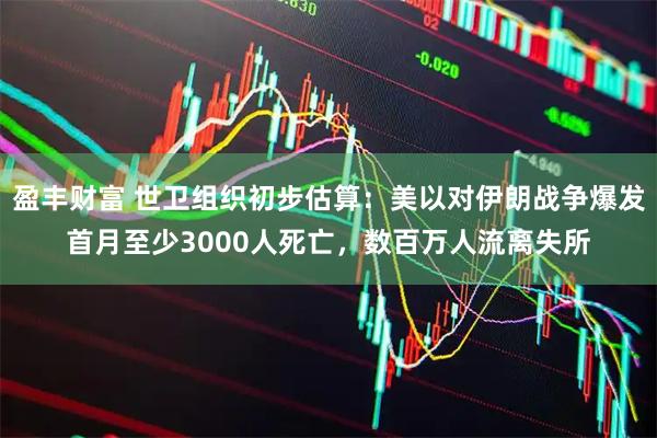 盈丰财富 世卫组织初步估算：美以对伊朗战争爆发首月至少3000人死亡，数百万人流离失所