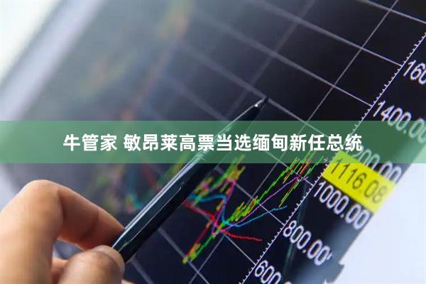 牛管家 敏昂莱高票当选缅甸新任总统